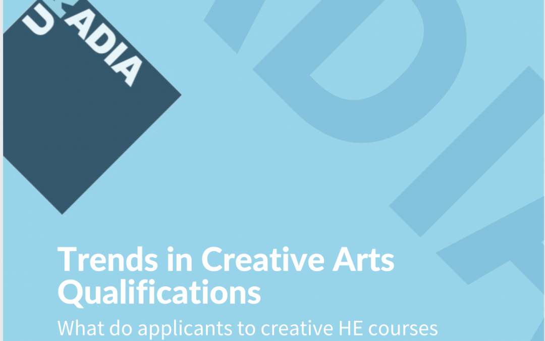 Trends in creative arts qualifications